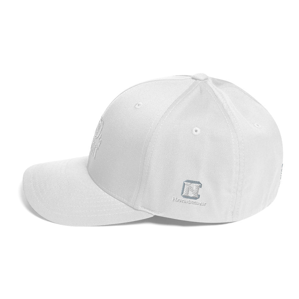 Food For Thought Structured Twill Cap - White Embroidery - Front/Back/Sides